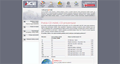 Desktop Screenshot of potisk-cd.adesign.cz