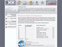 Tablet Screenshot of potisk-cd.adesign.cz
