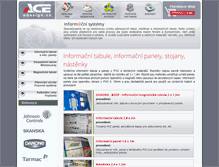 Tablet Screenshot of informacni-systemy.adesign.cz